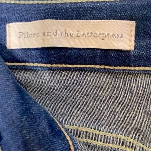 Pilcro and the Letterpress Stet Side Slit Jeans - Picture 6 of 7